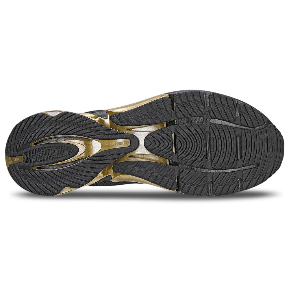 Zapatilla Hombre Elo Negro/Dorado