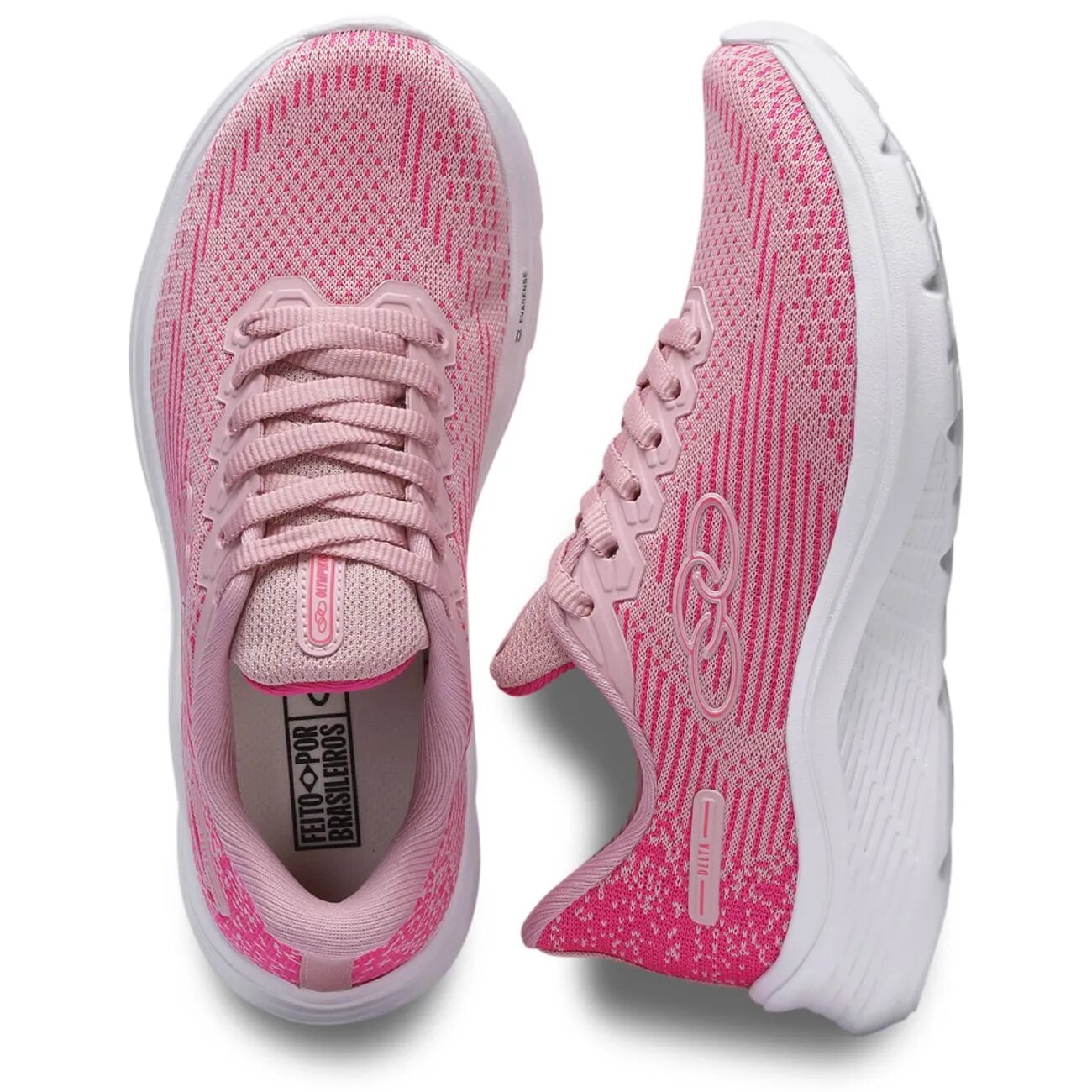 Zapatilla Adolescente Delta Rosado