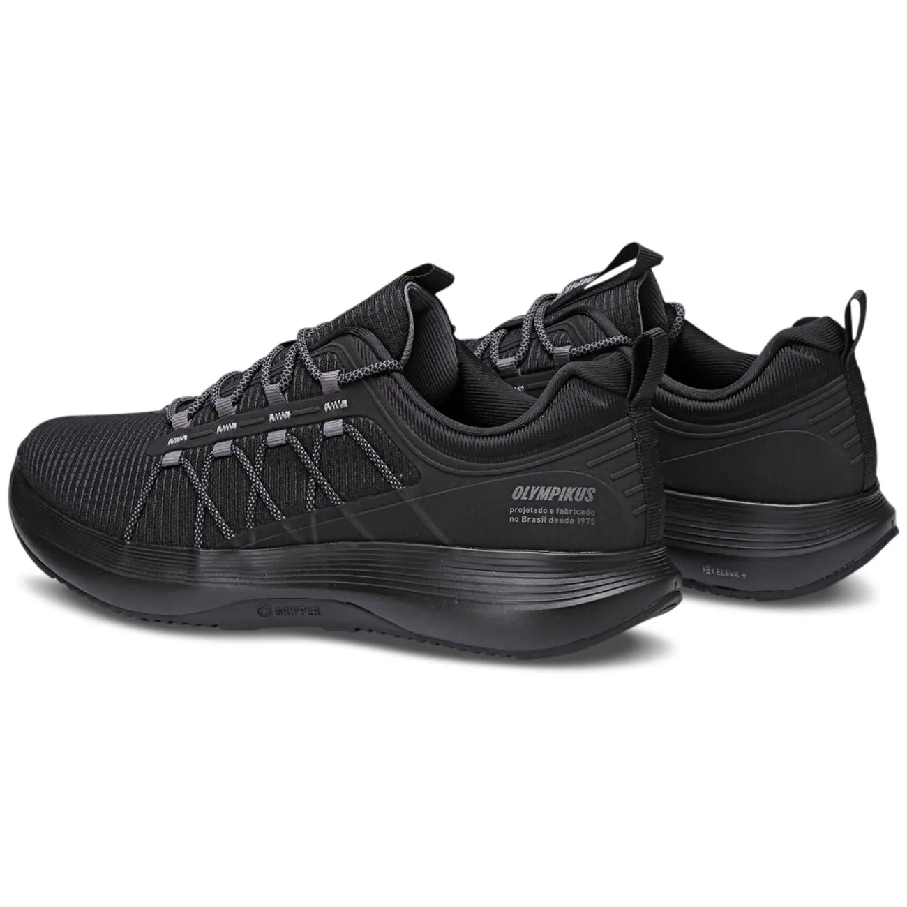 Zapatilla Hombre Vertical Negro