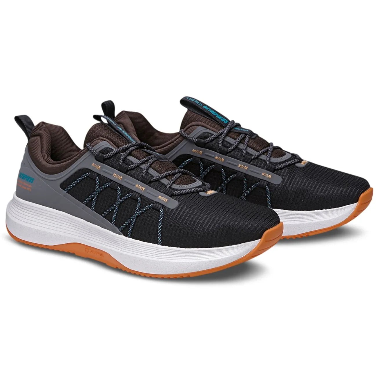 Zapatilla Hombre Vertical Negro/Gris