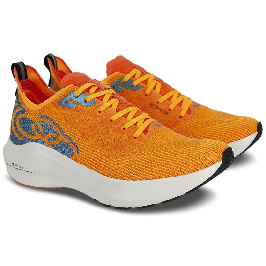 Zapatilla Mujer Corre Grafeno 2 Naranja