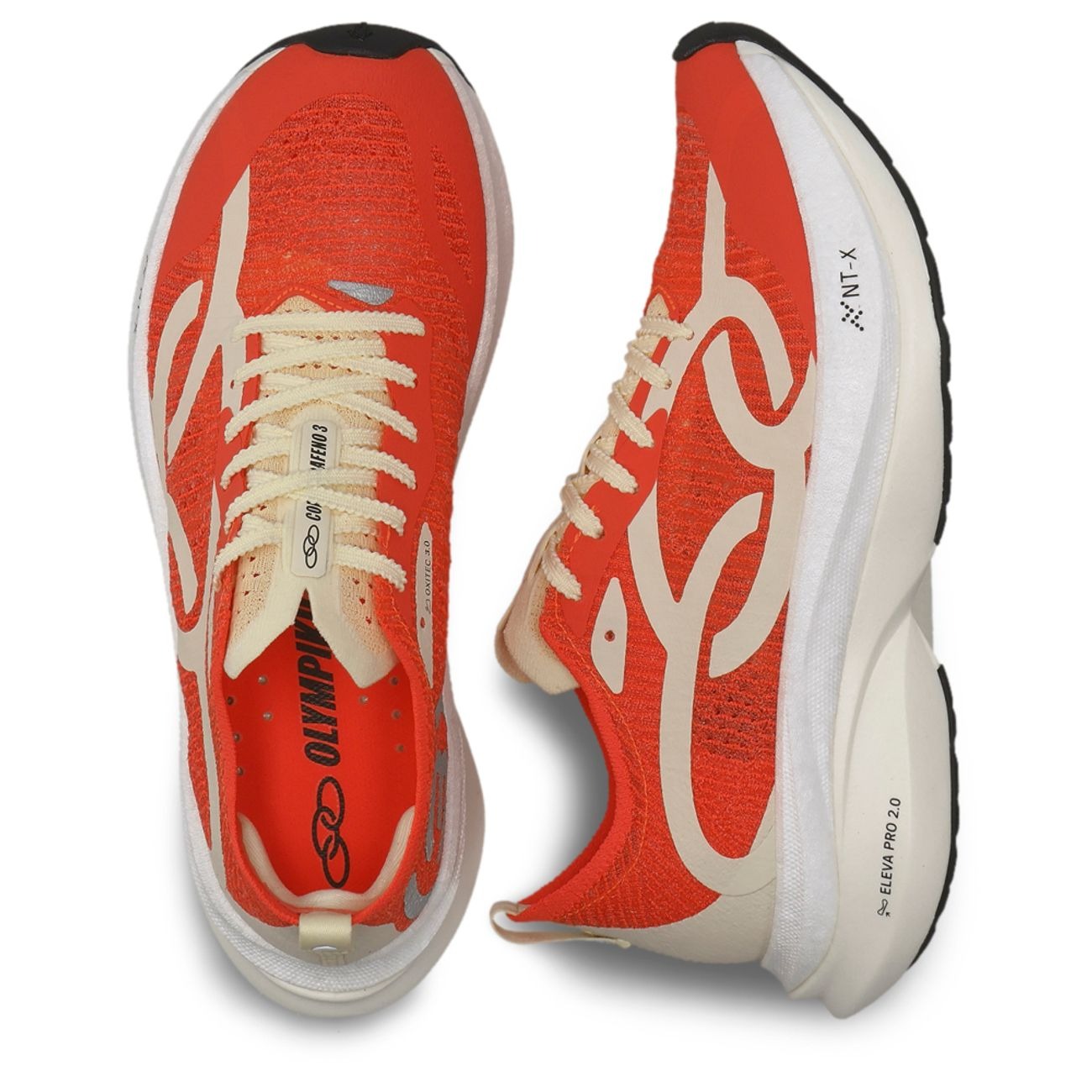 Zapatilla Running Hombre Corre Grafeno 3 Rojo