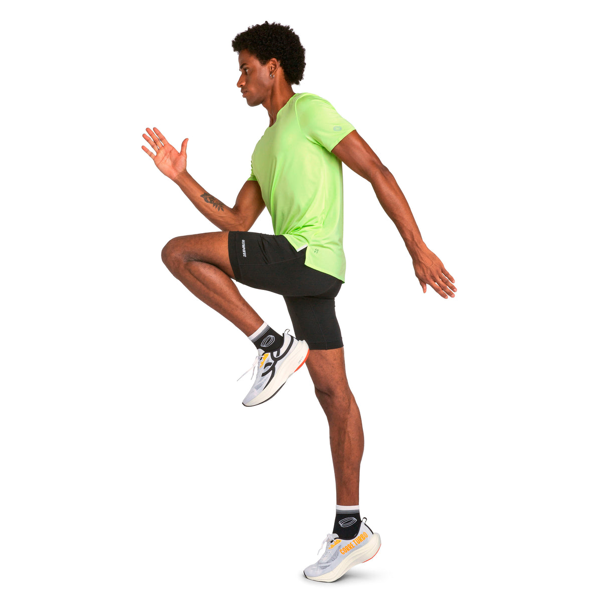 BIKER RUNNING CORRE FOCO 8 NEGRO HOMBRE