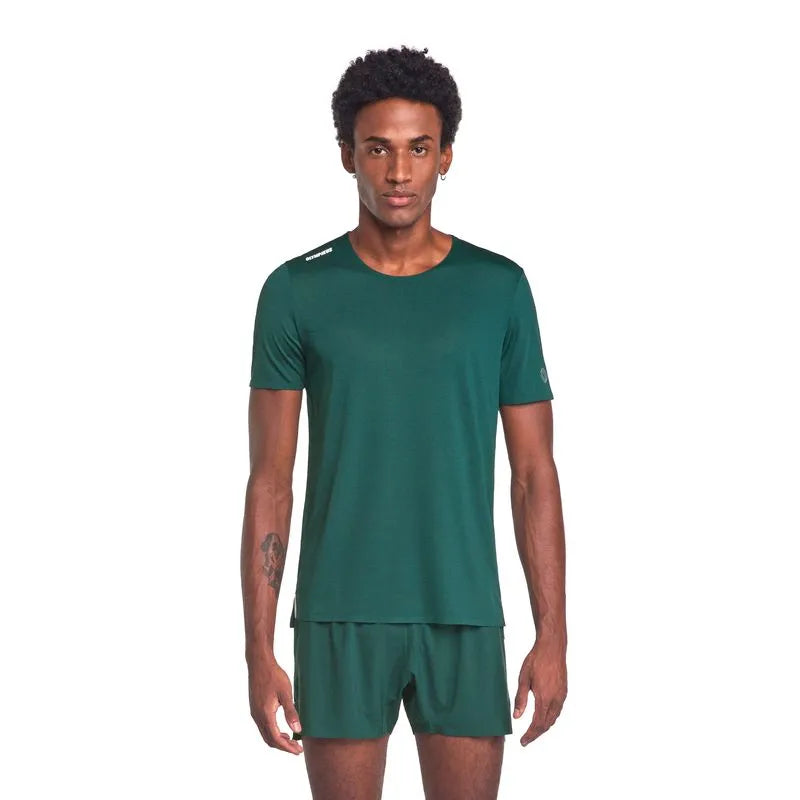 POLERA RUNNING CORRE FOCO AZULADO HOMBRE