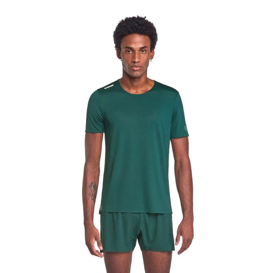 POLERA RUNNING CORRE FOCO AZULADO HOMBRE