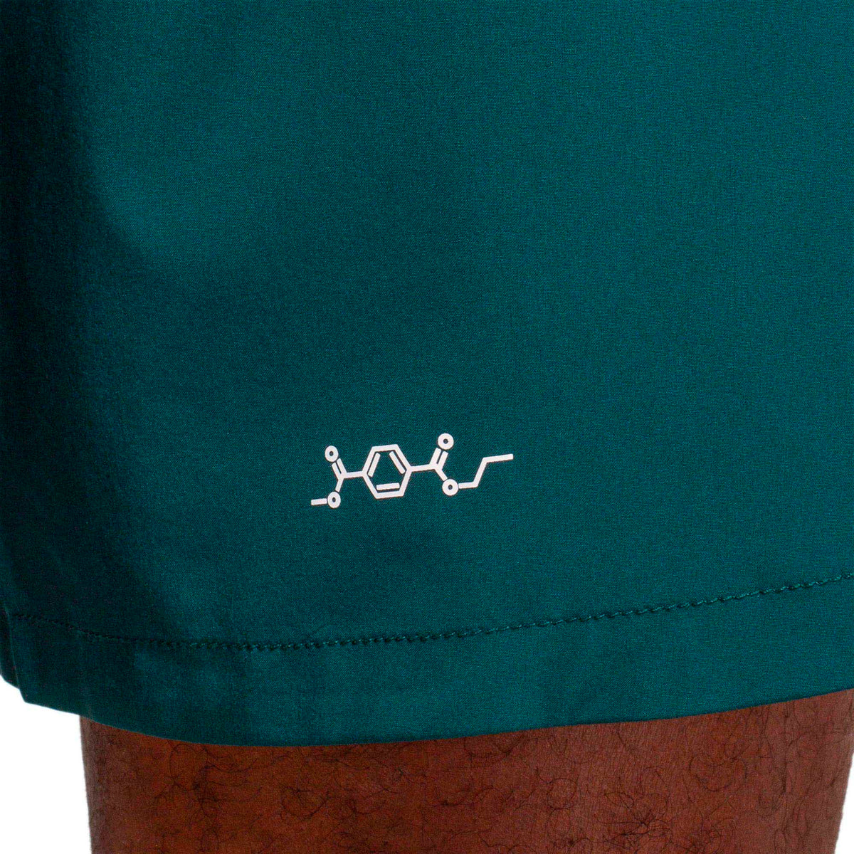 SHORT CORRE FOCO 2 EN 1 5" AZULADO HOMBRE