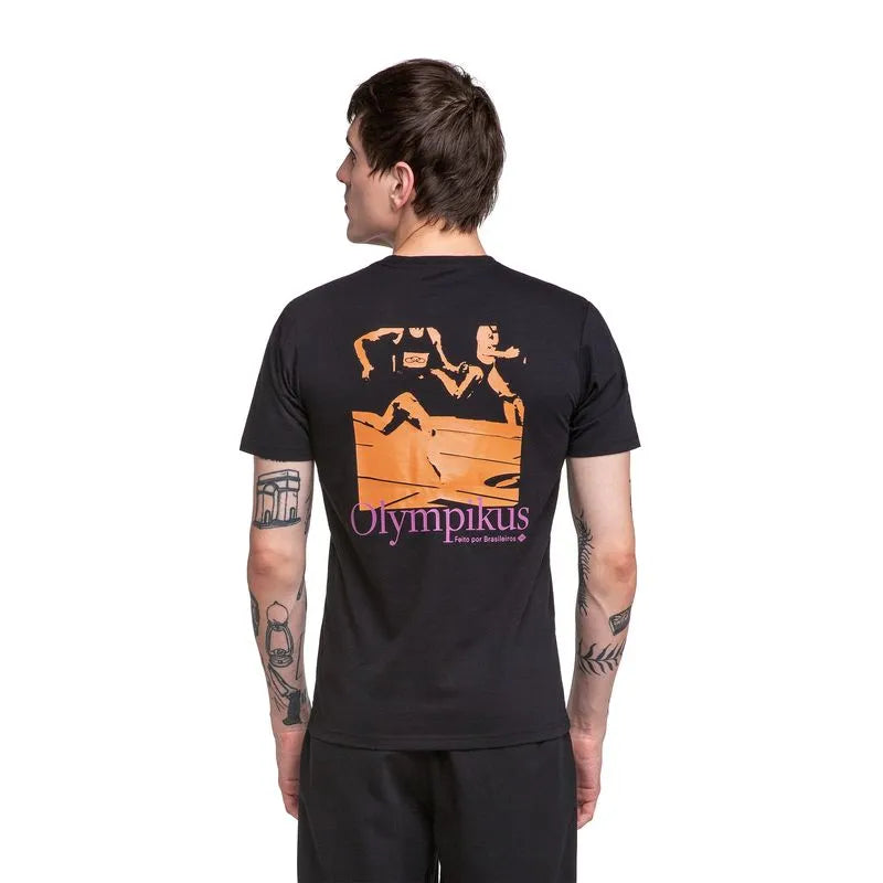 POLERA CASUAL CORRE PISTA NEGRO HOMBRE