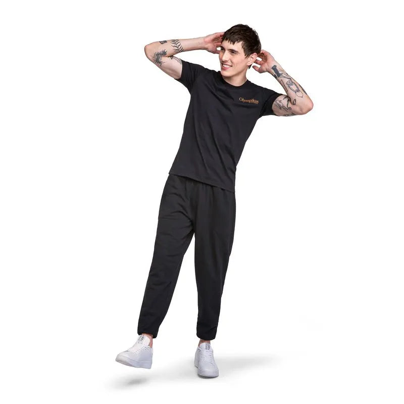 POLERA CASUAL CORRE PISTA NEGRO HOMBRE