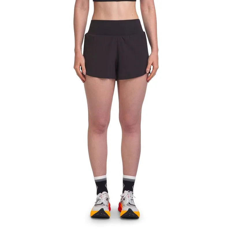 SHORT CORRE FOCO 3 NEGRO MUJER