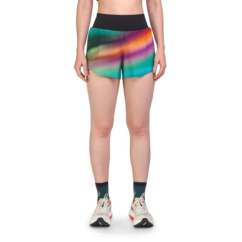 SHORT CORRE FOCO 3 AZULADO MUJER