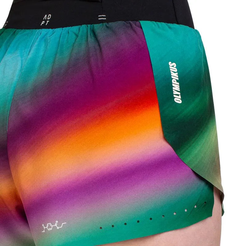 SHORT CORRE FOCO 3 AZULADO MUJER