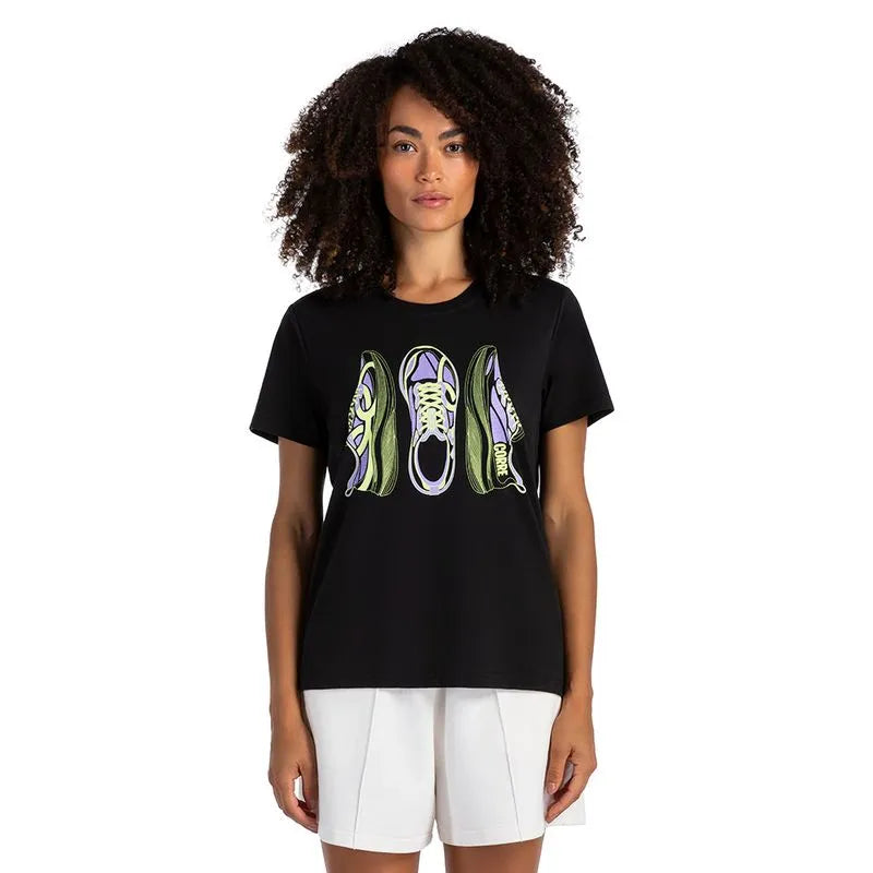 POLERA COMFY CORRE NEGRO MUJER
