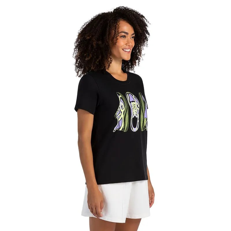 POLERA COMFY CORRE NEGRO MUJER