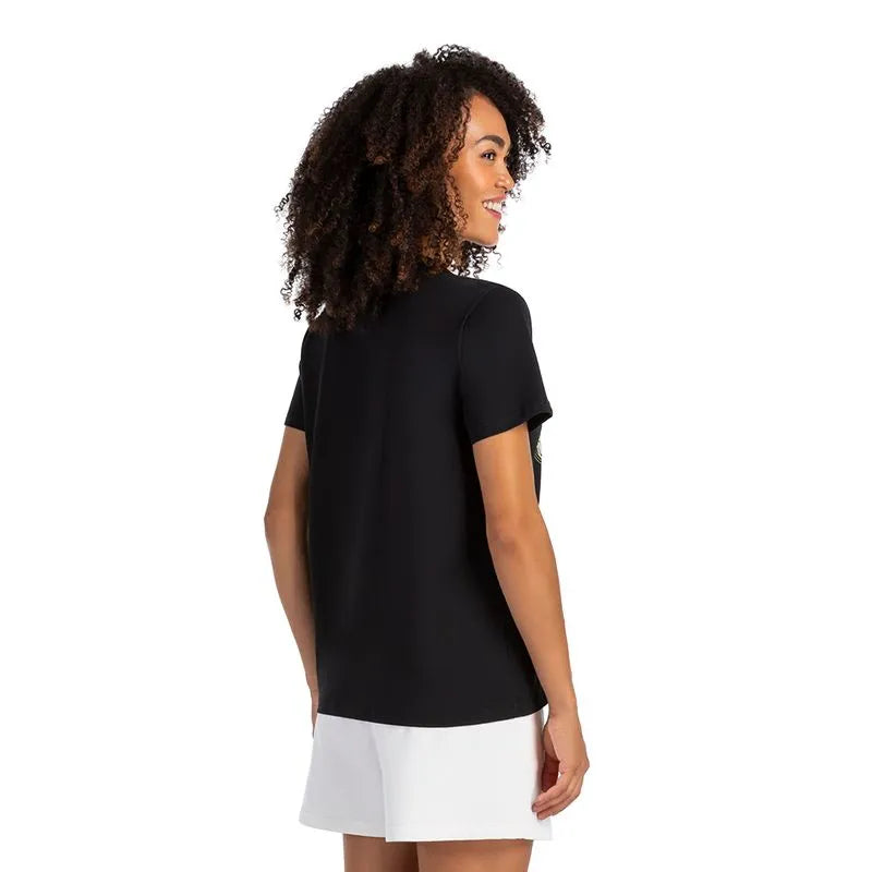 POLERA COMFY CORRE NEGRO MUJER