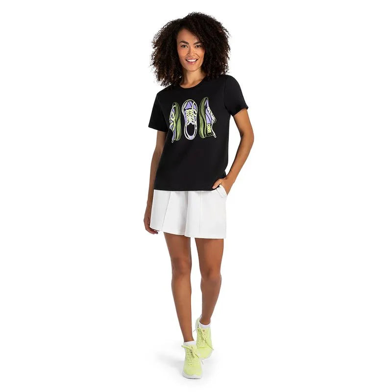 POLERA COMFY CORRE NEGRO MUJER