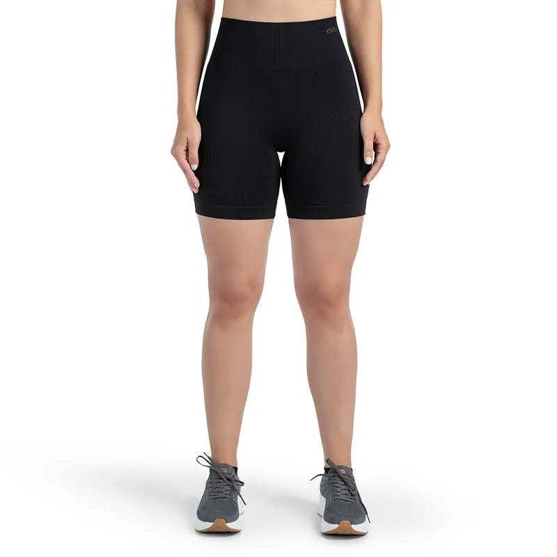 CALZA KNIT MINIMAL 6 NEGRO MUJER