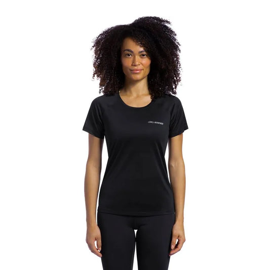 POLERA RUNNER MANGA CORTA 2.0 NEGRO MUJER