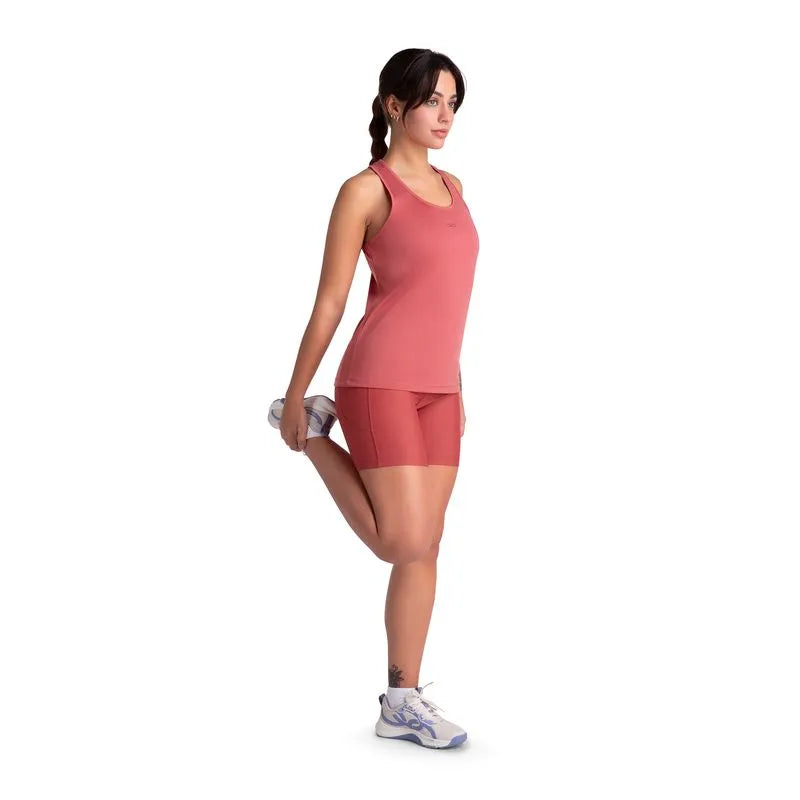CALZA ESSENTIAL 2.0 6 ROJIZO MUJER