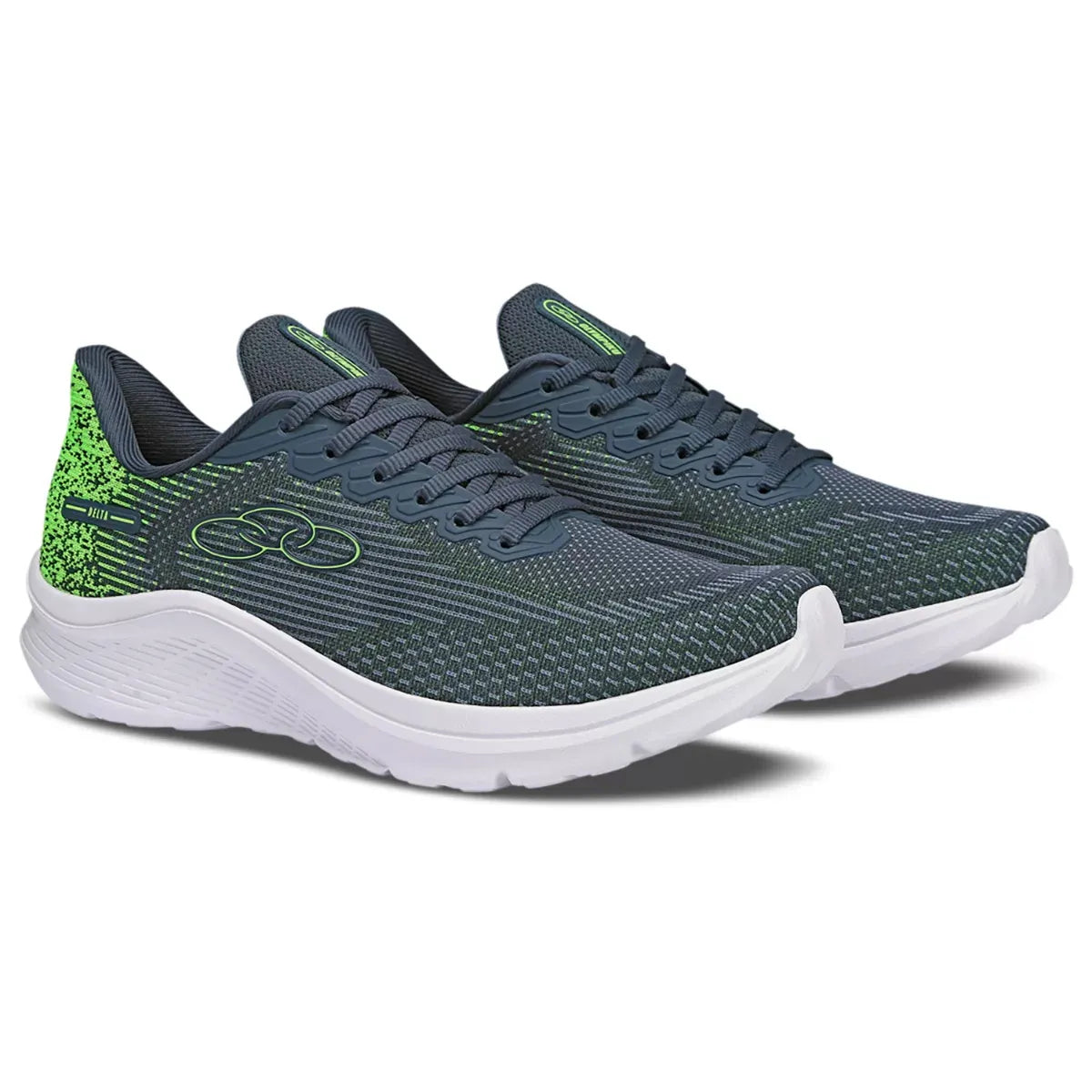 Zapatilla Hombre Delta Azul/Verde